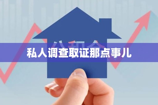 安源私人调查取证那点事儿